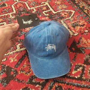 Stussy Light Blue Denim Hat